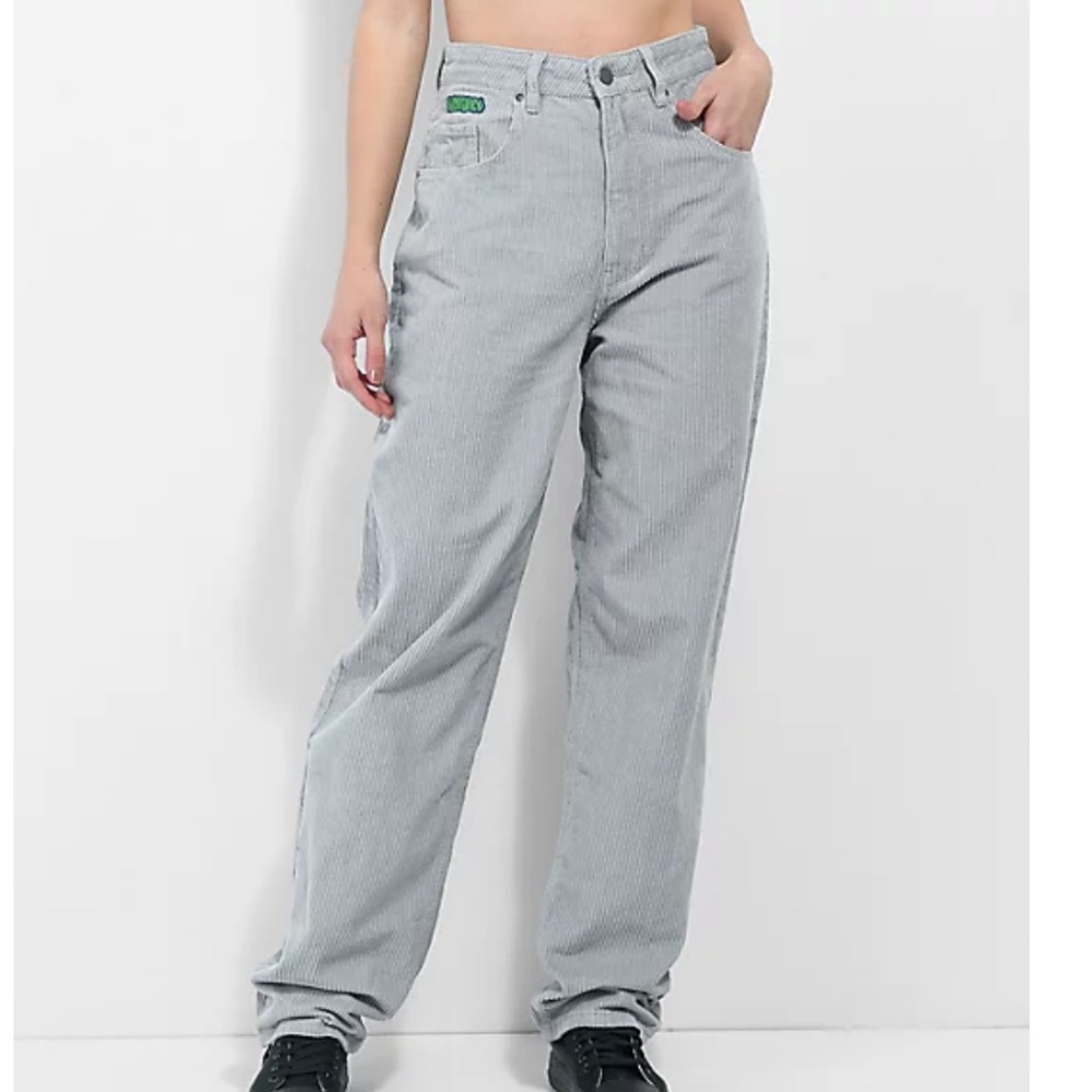 Empyre Tori Corduroy Skate Pant Light Gray size 4